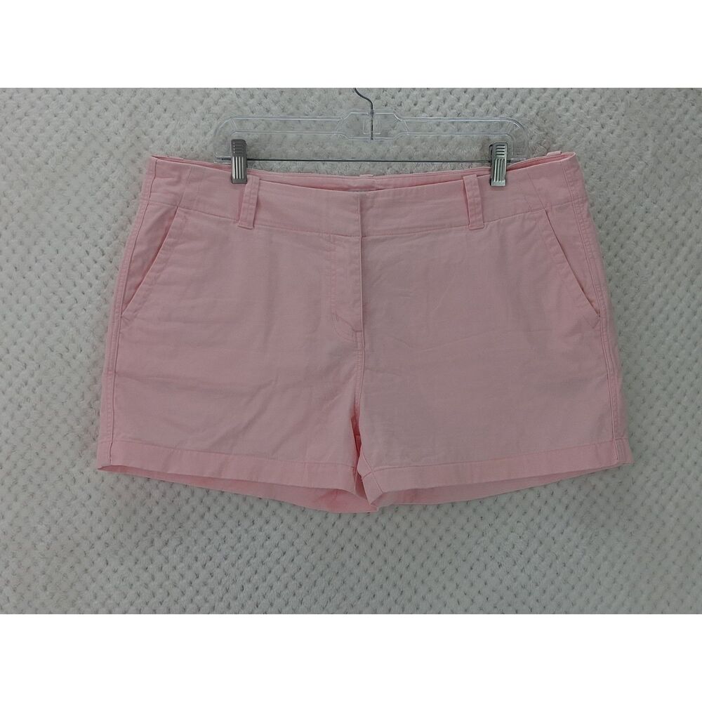 Vineyard Vines Women's 14 Light Pink Chino Flat Front Shorts Golf Preppy